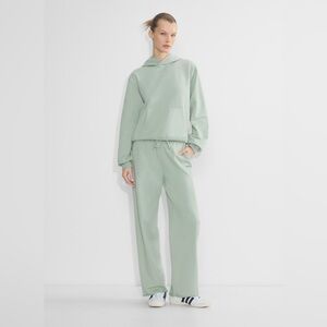 TNA sage green sweatsuit